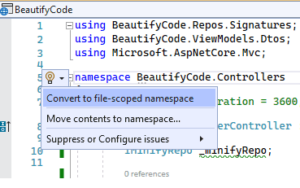 File Scoped Namespaces And Global Usings - Programming In CSharp