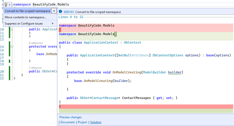 File Scoped Namespaces And Global Usings - Programming In CSharp